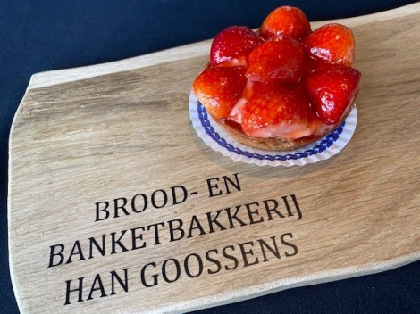Aardbeien wener vlaaitje